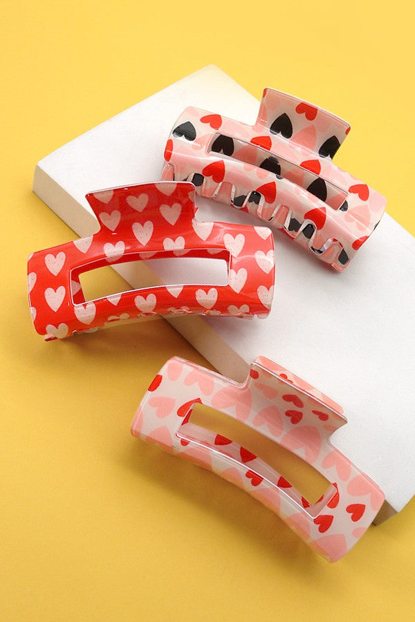 Why the Rectangle Heart Claw Clip is the Coolest Hair Accessory Ever!