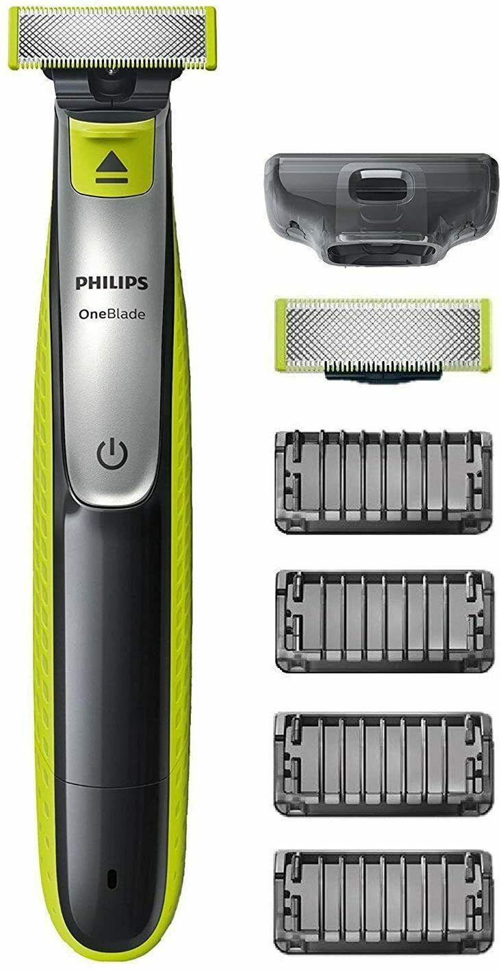 Philips Oneblade QP2530/30 Trimmer Beard With 4 Combs Rechargeable 60 Minute