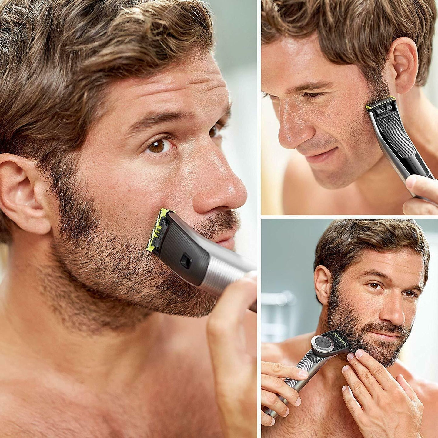 Philips Qp6620/30 ONEBLADE Pro Face and Body Trimmer Beard Rechargeable 90mi
