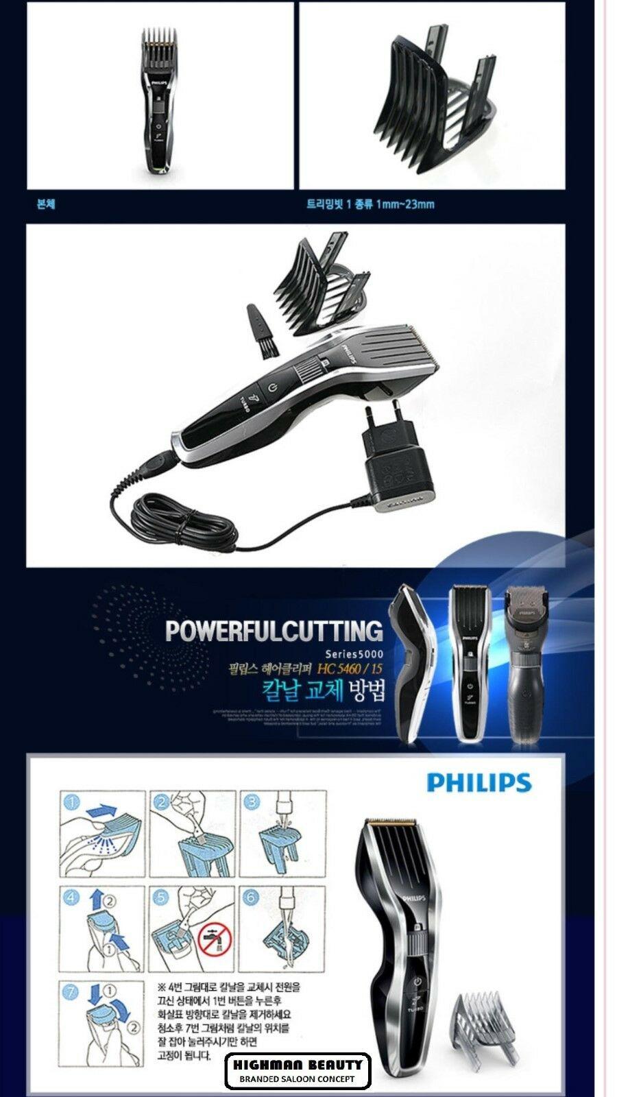 Philips HC5460-15 Powerfull Cutting Professional Cutting Hair Clipper-Trimme