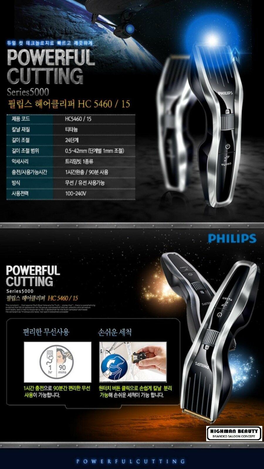Philips HC5460-15 Powerfull Cutting Professional Cutting Hair Clipper-Trimme