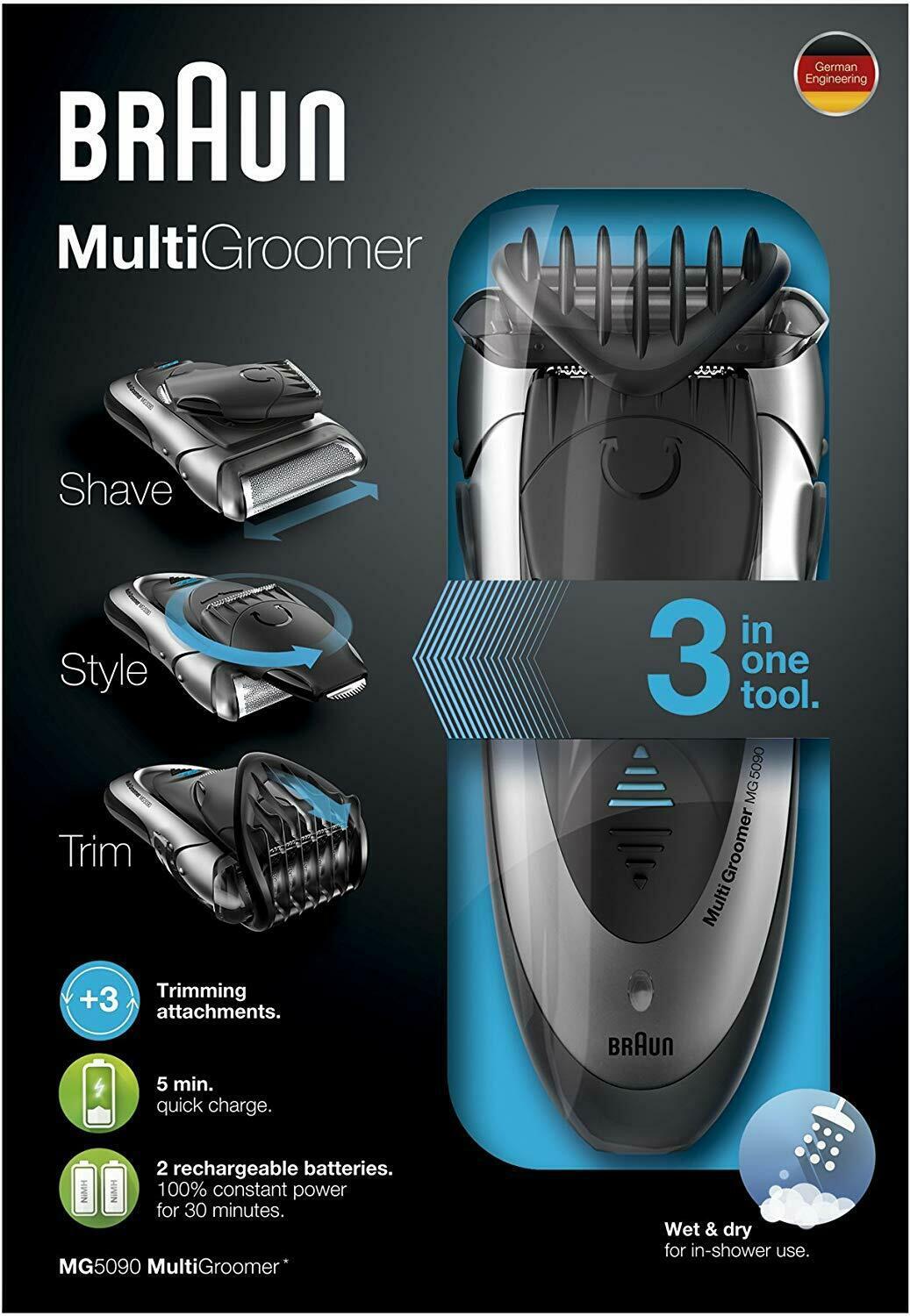 Lowest Price Braun MG5090 Multi Groom Shaver Best Quality Shaver
