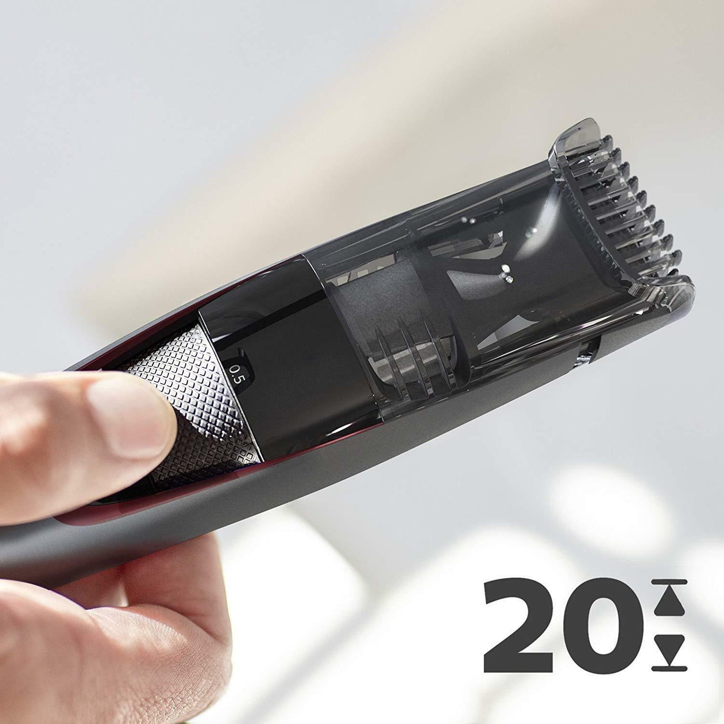 Philips Bt7512/15 Barber Trimmer Sistema Vacuum Tool Blades Metalcas