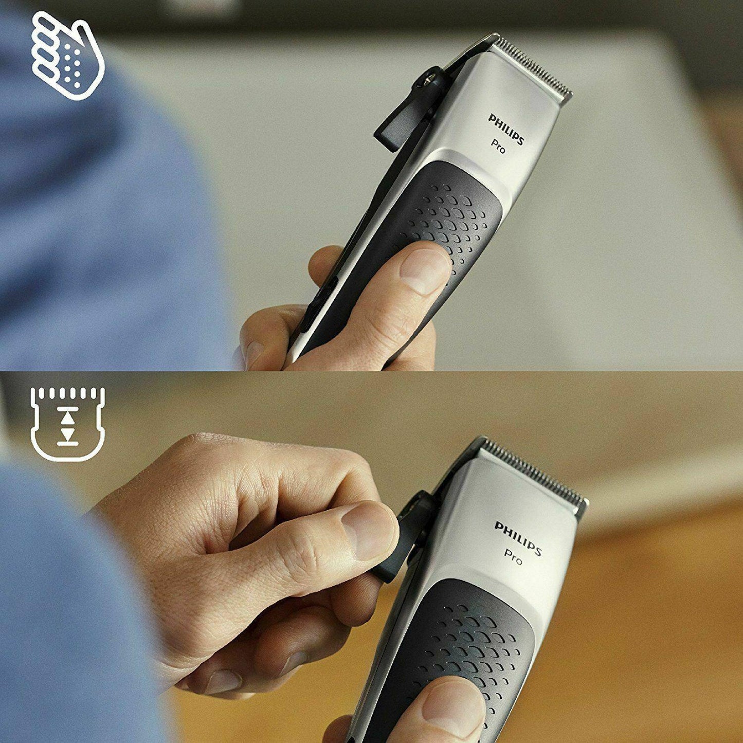 Philips Serie 5000 Hc5100/15 Hair Clippers Includes 7 Combs Guide to Use That