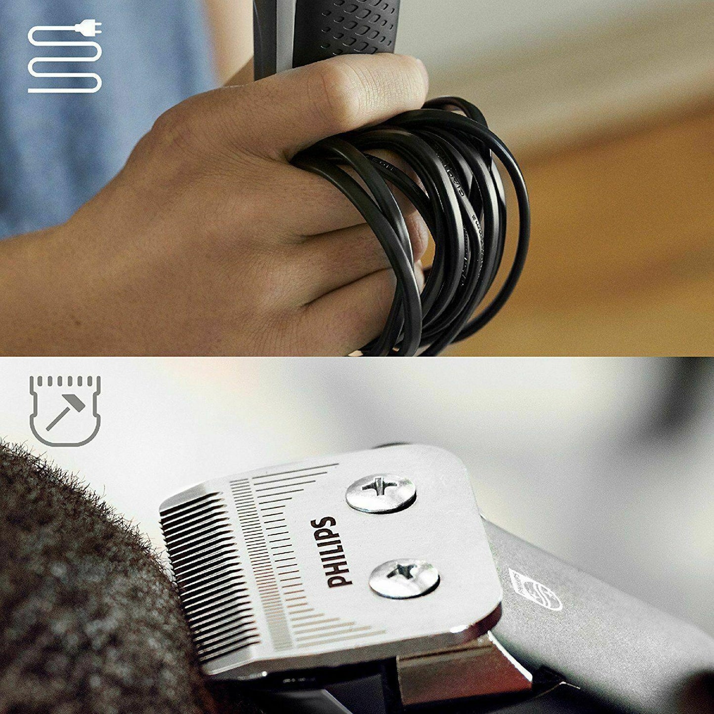 Philips Serie 5000 Hc5100/15 Hair Clippers Includes 7 Combs Guide to Use That