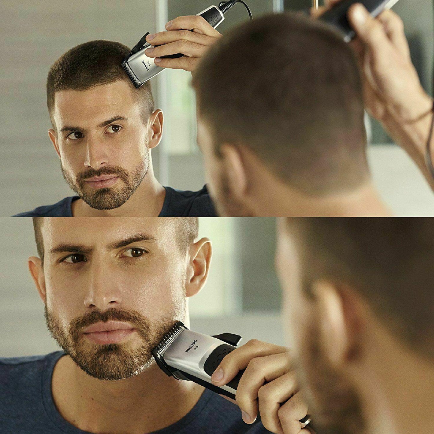 Philips Serie 5000 Hc5100/15 Hair Clippers Includes 7 Combs Guide to Use That