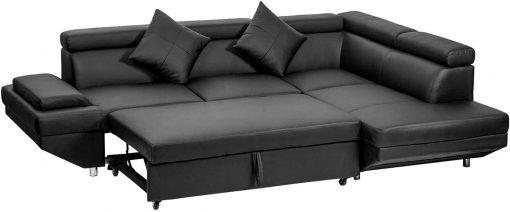 Black Sofa Sectional Sofa Bed futon