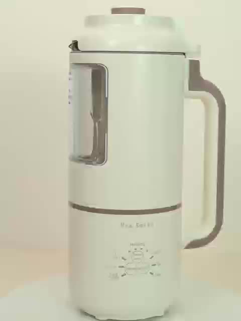 1000ml Portable Mini Soy Milk Maker with Filtering and Self-Cleaning - Perfect for 1-4 Person Households - Enjoy Fresh Soy Milk and Juices Anytime