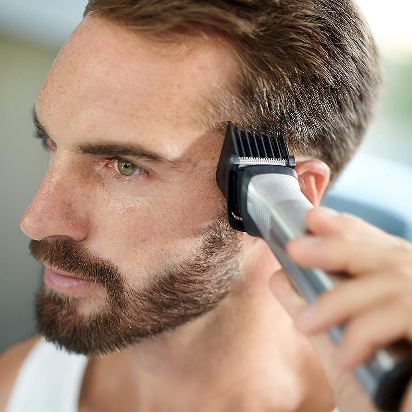 Philips Multigroom Series 7000 MG7770/15 Shaver Rechargeable Black Silver