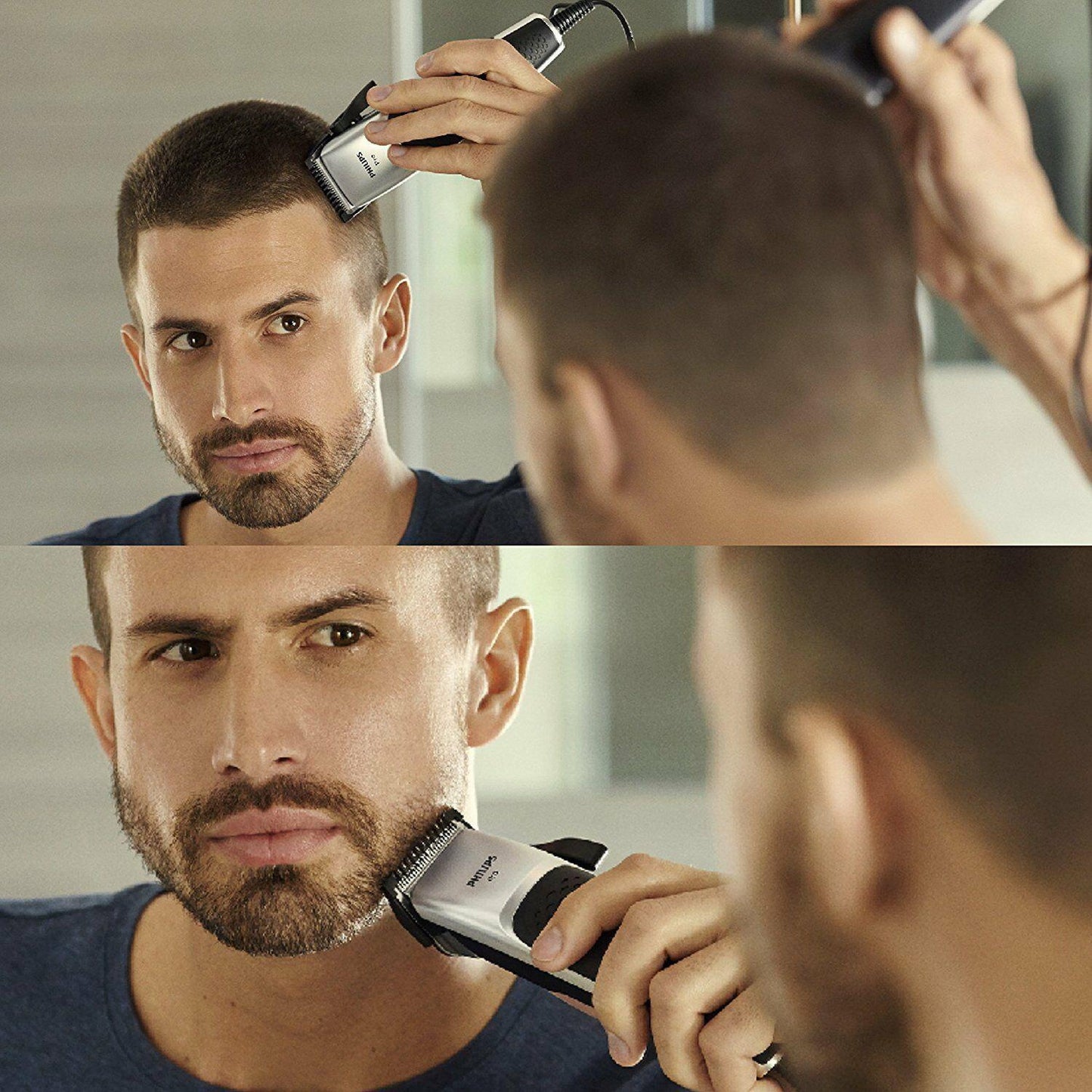 Philips 5000 Series Hc5100/15 Professional Hair Clipper With 7 Guide Combs