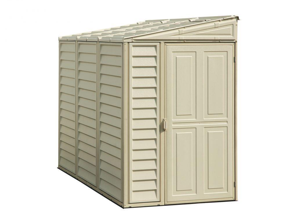 DuraMax 4’x8′ Stronglasting SideMate Vinyl Shed & Foundation