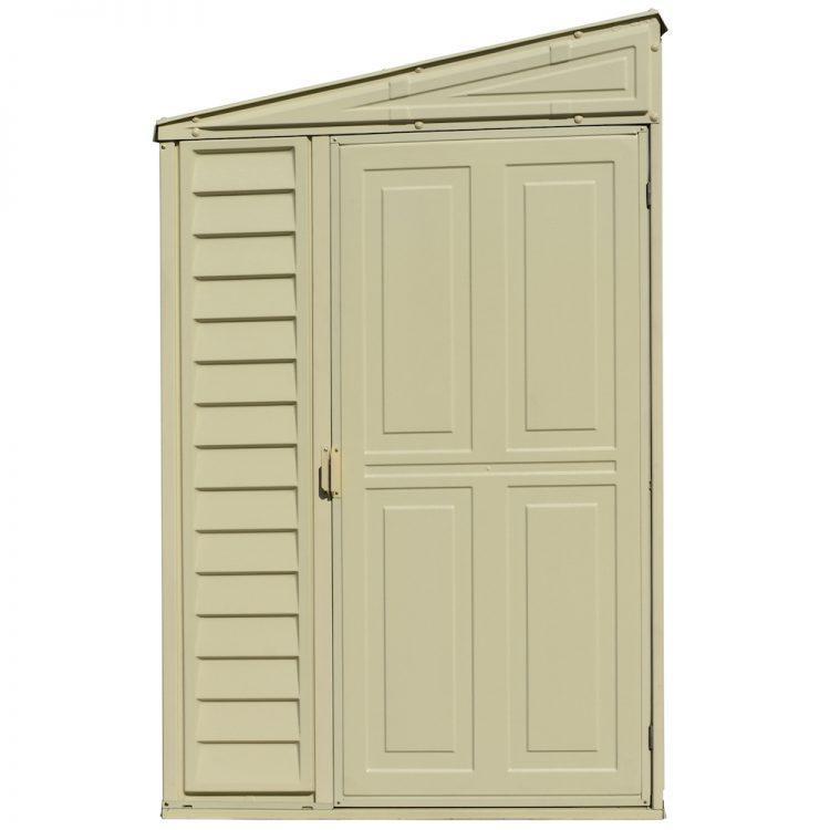 DuraMax 4’x8′ Stronglasting SideMate Vinyl Shed & Foundation