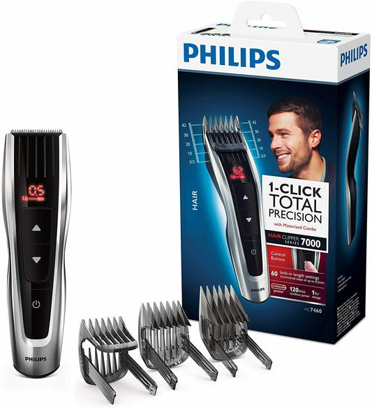 Philips HC7460/15 Trimmer With Blades Of Stainless Steel 3 Combs