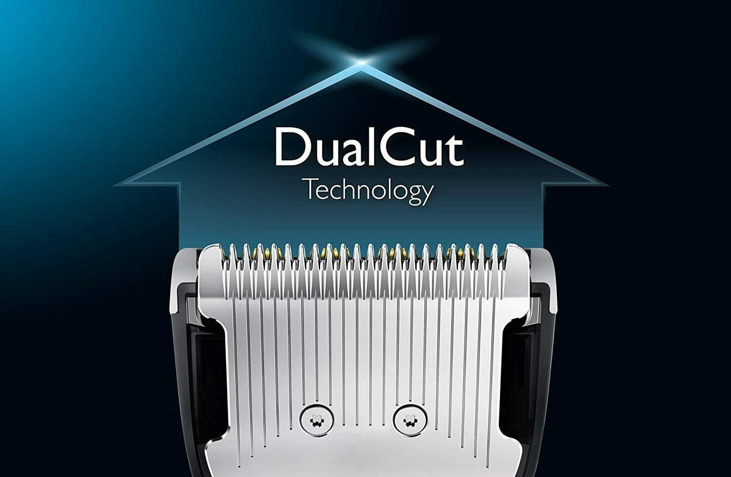 Philips HC7460/15 Trimmer With Blades Of Stainless Steel 3 Combs