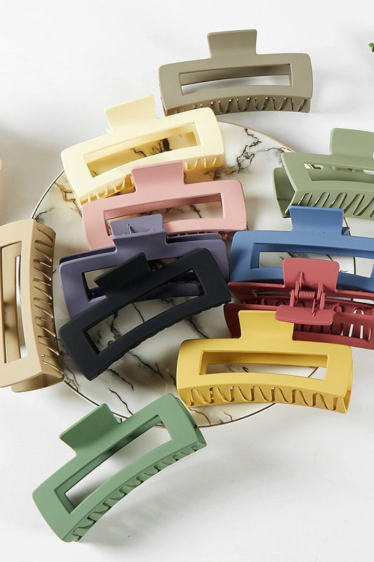 Rectangular Grander Hair Claw