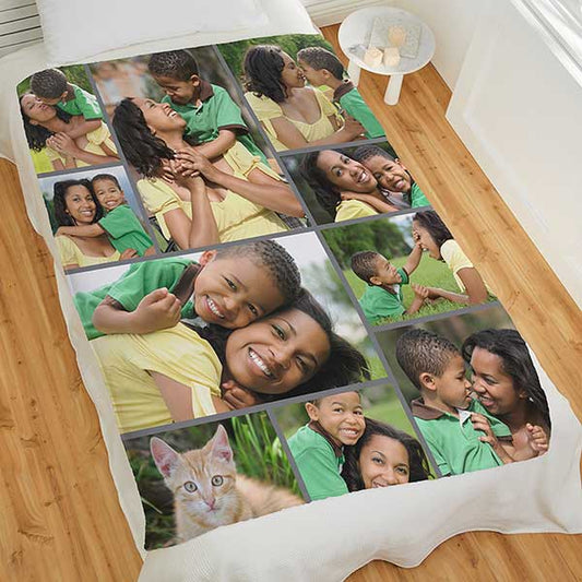 photo gallery for kid personalized blanket