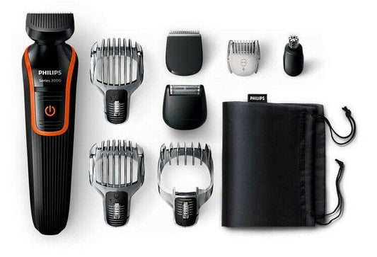 Philips QG3352/23 MultiGroom Cordless Mens Beard Body Hair Trimmer Clipper NEW